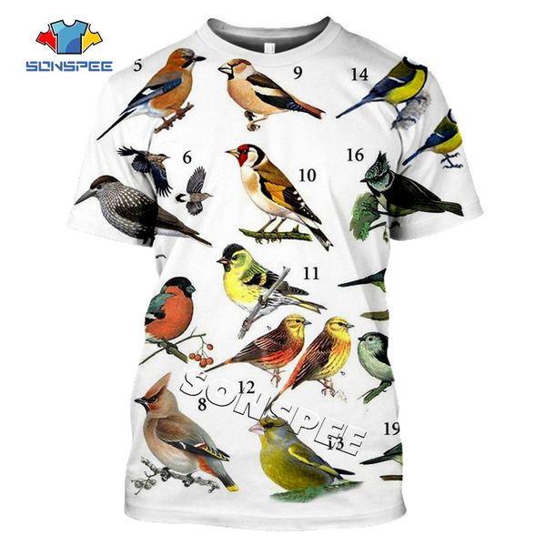 

animal bird insect summer homme pullover 3d print shirts plus size horror humor men clothing