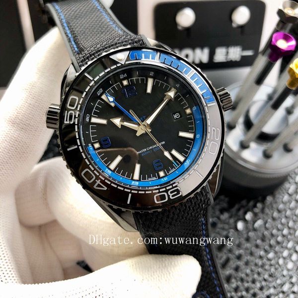 

2020 sea boss gmt ceramic bezel watches aqua master terra men planet wristwatches ocean james bond 007 mens watch d4036
