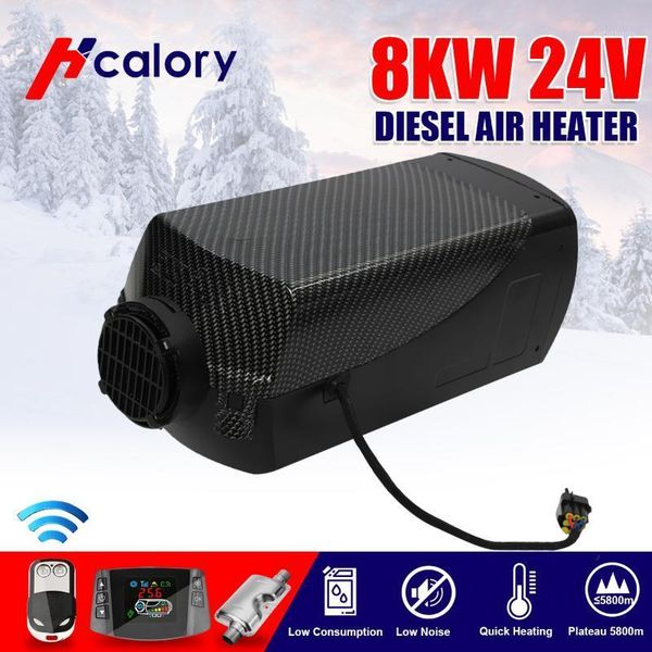 

hcalory 12v/24v 8000w lcd switch degreaser wire harness split machine parking heater car boat rv motorhome trailer truck1