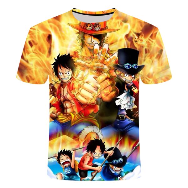 

luffy one piece 3d print shirts harajuku hentai kawaii men clothing