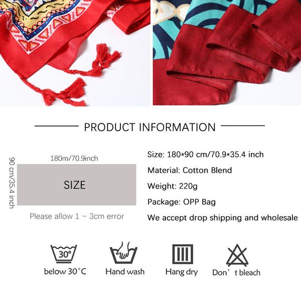 

2020 женская печать хиджаб шарф хлопок для женщин summer beach похитителя бандана foulard пашмины шали и палантины echarpe bbyypb bdehome, Blue;gray