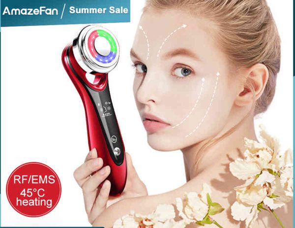 

nxy face care devices amazefan rfems skin care machine deep facial cleansing massager compress rejuvenation remover wrinkles lifting device
