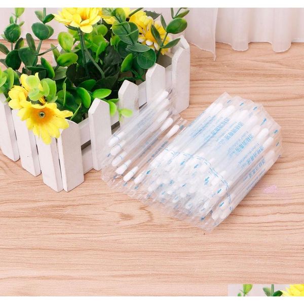 

2500pcs disposable alcohol stick disinfected cotton swab care tool aid qylozh ppshop01