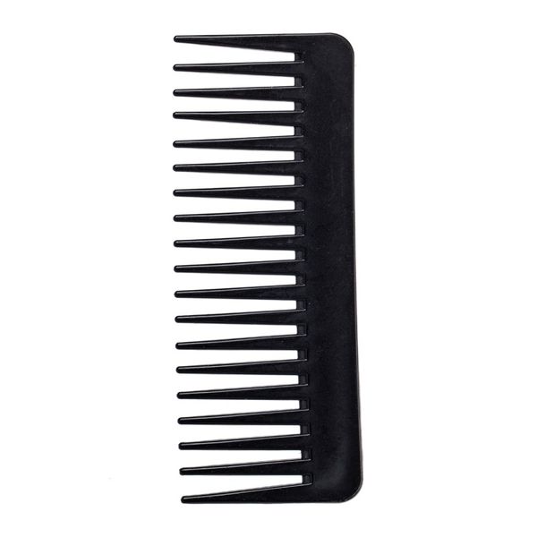 

hair accessories 19 teeth tooth comb large wide black plastic pro salon barber hairdressing combs hair care tool, Silver