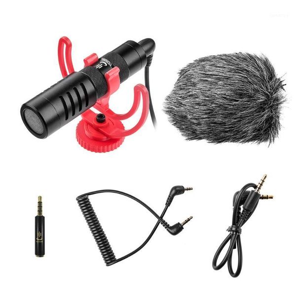 

mini condenser microphone studio interview recording mic for huawei for canon sony nikon camcorder dslr1