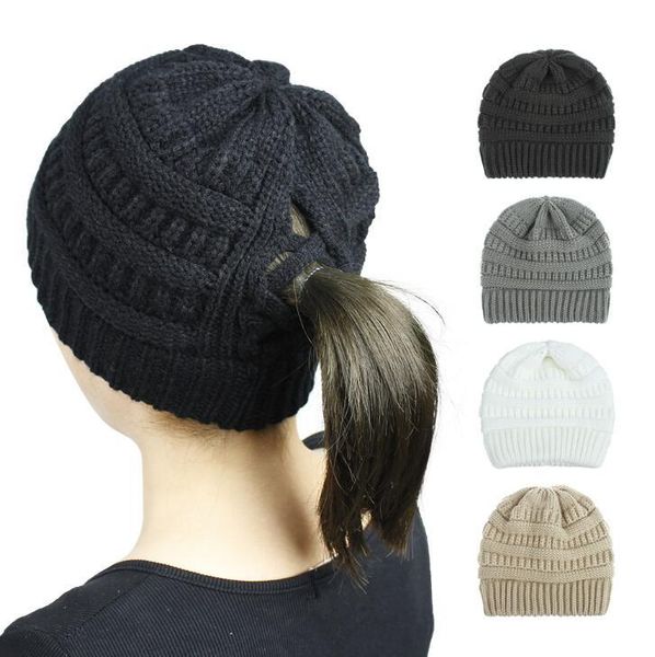 

new winter hat for women knitted beanies warm ladies female twist cross hat solid outdoor sport beanie hats, Blue;gray