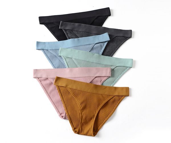 

u backless bras for women underwear 2020 new low-waist panty women cotton panty seamless ladies lingerie, Black;pink