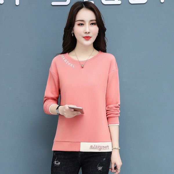 

q8yn3 women's sweater 2020 new spring and autumn korean style embroidery coat sweaterloose thin fashion coat sweaterembroidered fashion, Black