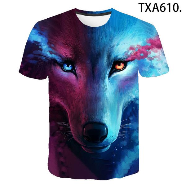 

wolf 3d boy girl printed cool 3d print shirts humor aesthetic hentai men clothing
