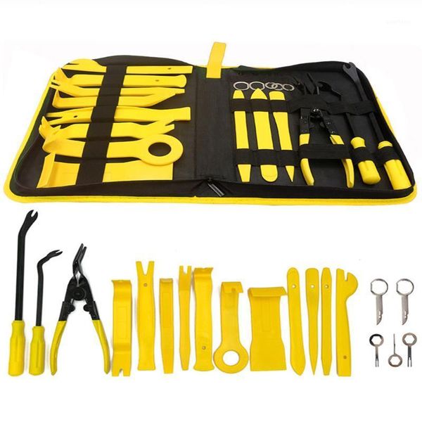 

car hand removal tool kit 11/13/19/38pcs car disassembly tool kit door panel removal audio set panel1