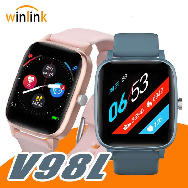 

wuli v98l smart technology bluetooth watch 1.4 inch heart rate oxygen blood prsure monitoring braceletbgt