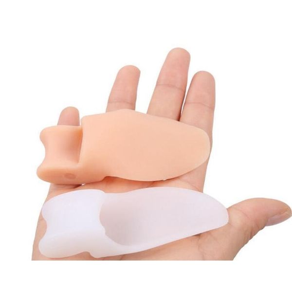 

dhl fast ship 2pcs/lot toe hallux valgus corrector sile gel spreader feet care toe separator bunion gu sqclyy comecase