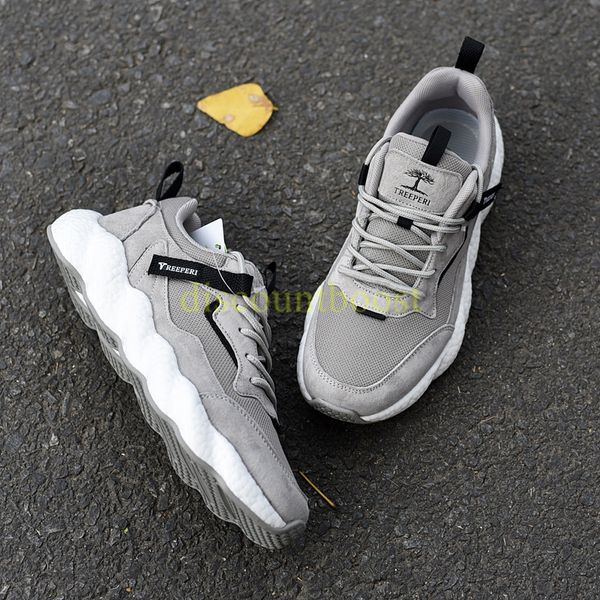 

treeperi basf runner cool grey running shoes us 9.5 eur 43 men women sneakers trainers