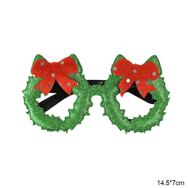 

multi style christmas antlers santa claus snowman frame glasses for kids p booth props xmas party decor new year gift wmtxvd