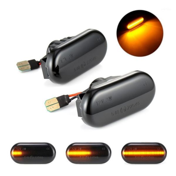 

2pcs dynamic car led turn signal light sequential blinker side marker light for qashqai navara micra 350z note pathfinder1