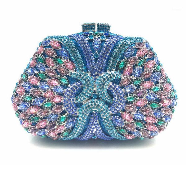 

xiyuan brand hollow out diamond women evening bags clutch bag fashion wedding party banquet luxury handbags female clutches1