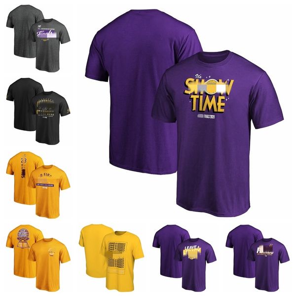 

los angeles lakers men women youth fanatics branded 2020 western conference champions locker room basketball t-shirt, Black;red