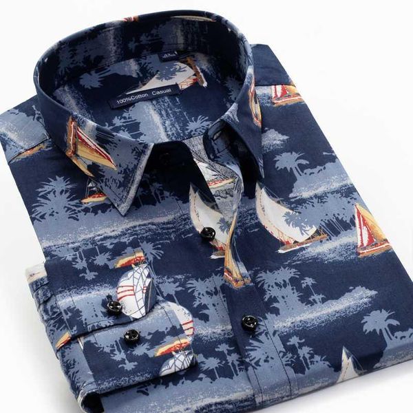 

autumn vintage floral print shirt classic fashion casual men's 100% cotton long-sleeved plus size 7xl 8xl 9xl 10xl kg-508, White;black