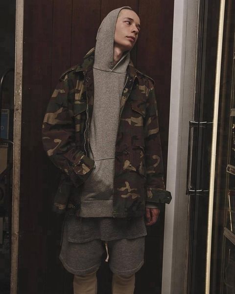 

oem dropshipping stock army green camo jacket