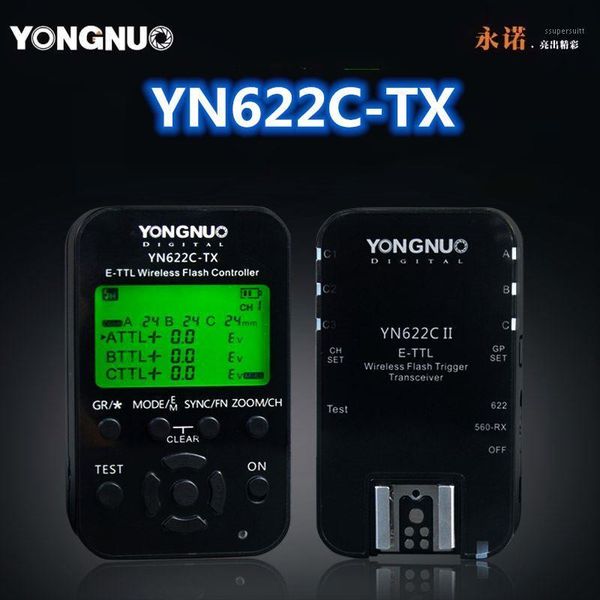 

lighting & studio accessories yongnuo yn622c-tx yn-622c-tx 622c-tx wireless ettl hss flash transmitter controller for support yn568ex ii yn6