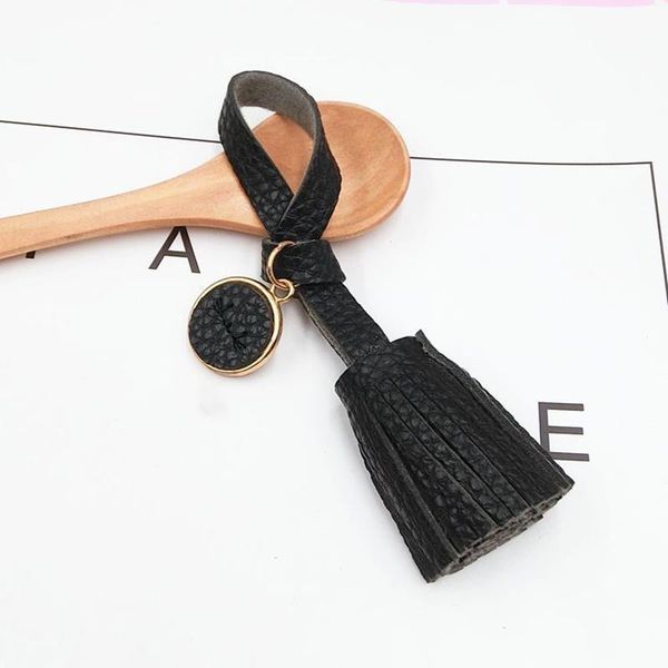 

1pcs new style faux leather tassel diy fringe jewelry make accessories craft tassels handmade garment sewing decoration pendant h sqcrzp