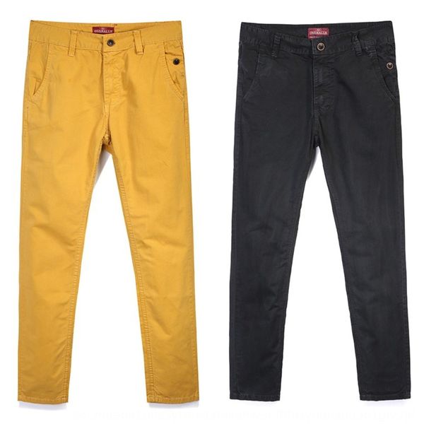 

мужские комбинезоны весны осень корейская гетеросексуальные мужчины 2020 новых комбинезоны штанов случайного pantscasual outdoorpants тенден, Blue