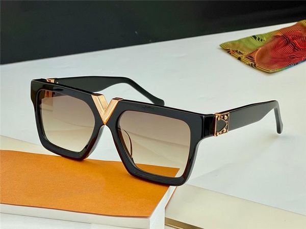 

new fashion design sunglasses 2371 square frame outdoor protection avant-garde popular decorative eyewear quality, White;black