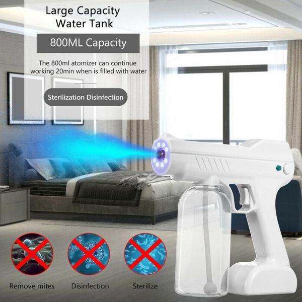 

wireless nano blue ray spray sterilizer mute handheld sprayer usb charging m6cb