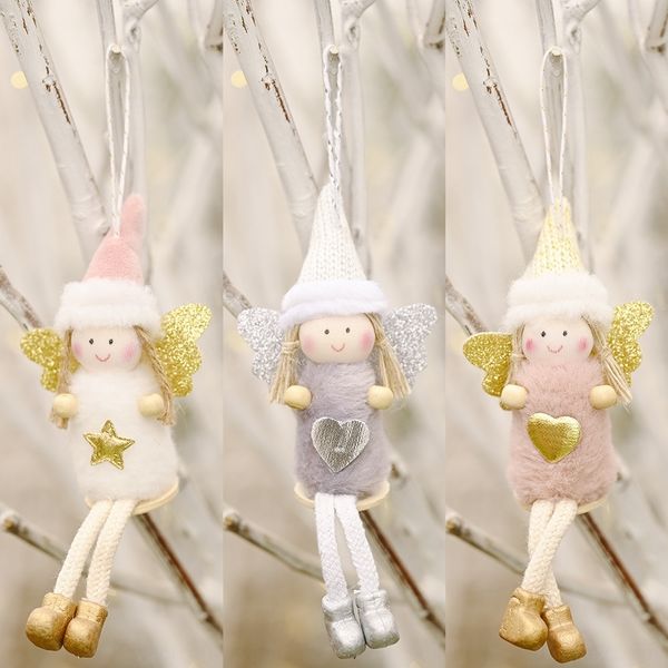 

e4b04 zicheng new christmas decorative pendantdoll pendantproducts sitting posture hanging legs angel pendant christmas tree creative pendan