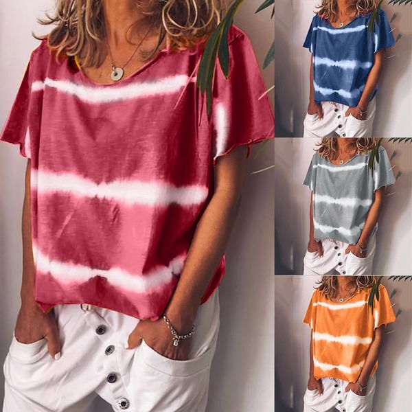 

wearstraight трубки галстук новые летние женские окрашенная короткий рукав новые wearstraight футболки трубки галстук летней женщины окрашив, White