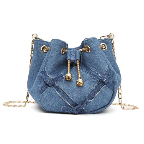 

2020 новые женские сумки crossbody сумки пу кожаный роскоши дизайнер сумок темперамент матовые моды цепи ведро мешок