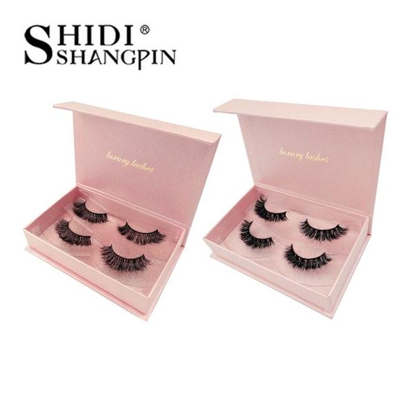 

shidishangpin 2 пар ресницы 3d норка объем ложные ресницы 3 d норка натуральный макияж поддельные ресницы ресницы extension для красоты wmtm