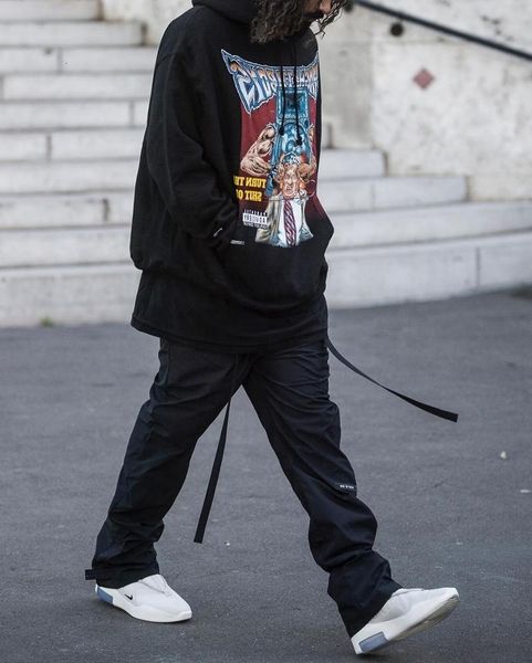 

oem trousers for dropshipping men streetwear stock black pants