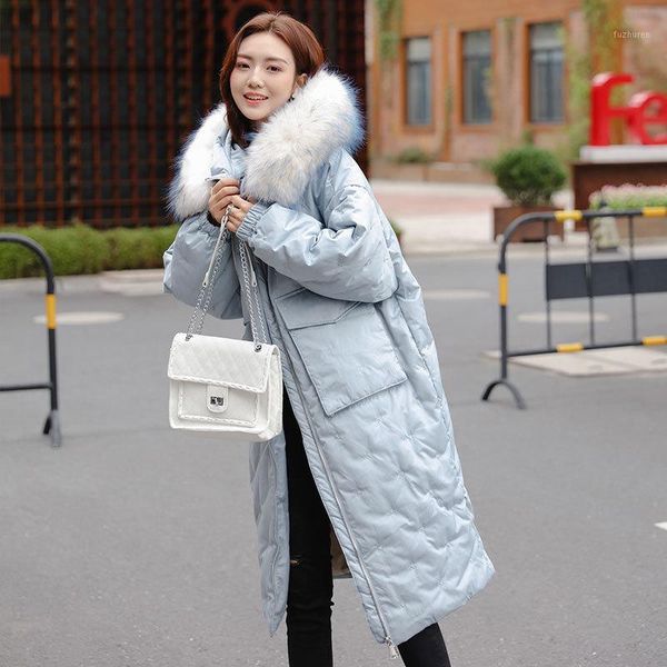 

2020 winter women's down jacket hooded korean puffer coat female jacket duck down coat chamarras de mujer 8517 yy12291, Black