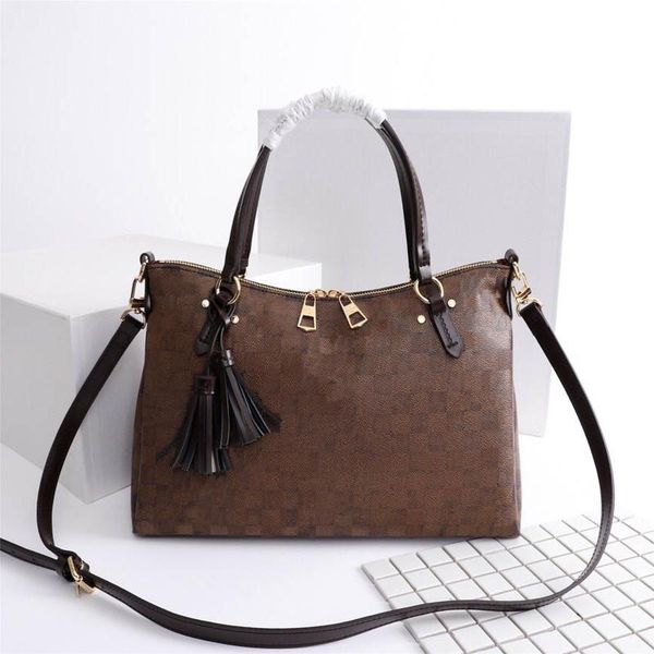 

handbags women's high bag quality new fashion shoulder purses real leather bags ng size:35x24x14cm 40022 soha8 qynf
