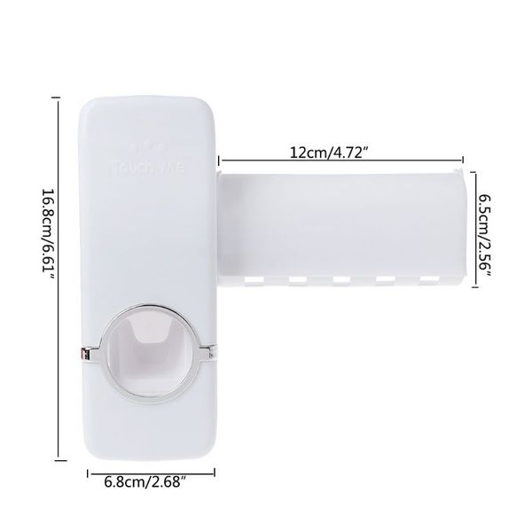 

держатель клейкой зубной щетки матовая зубная паста диспенсер для ванной комнаты аксессуары для ванной комнаты установить настенный держател