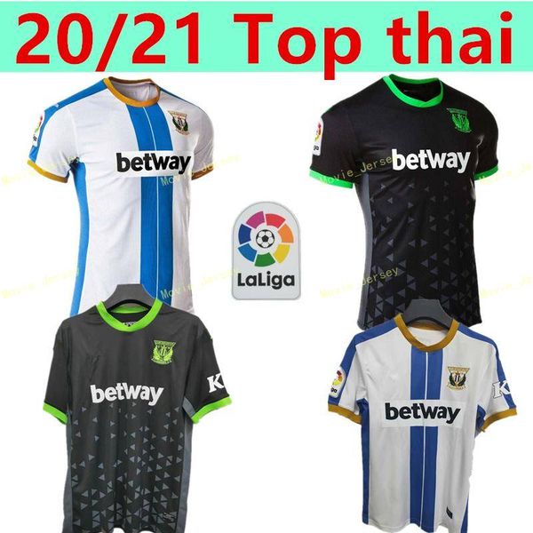 

leganes 20 21 leganés soccer jerseys home away third 2020 2021 maillots óscar j. silva r. pérez.j.i. braithwaite en-nesyri football shirts, Black;yellow