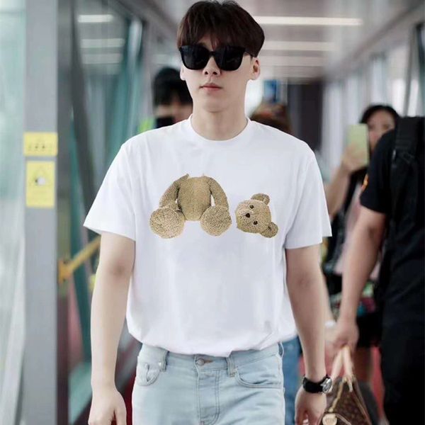 

new men's t-shirts mens shirts shirt cotton short sleeved fashion men women shirt couple black pink ees size s-xl comfort, White;black