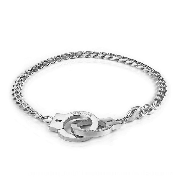 

chaopai put down engraved faith energy letter personality men and bracelet braceletaccessories braceletwomen titanium steel handcuffs and br, Golden;silver