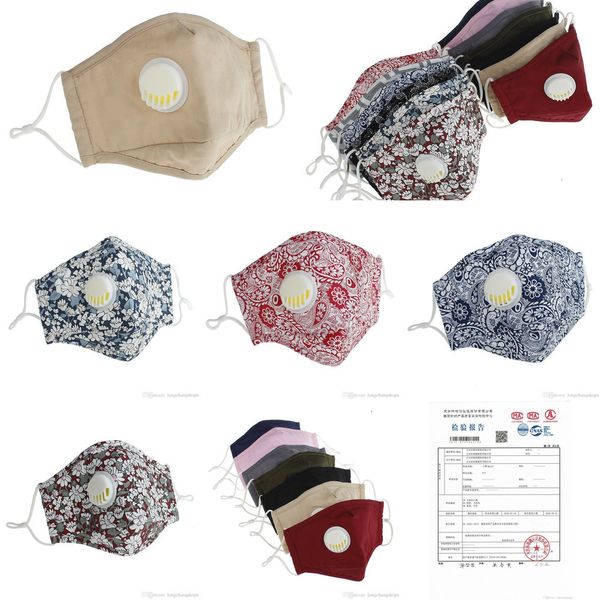 

masks washable reusable anti-dust pm2.5 mask dhl face valve protective cotton face masks cloth wt5o 7onx