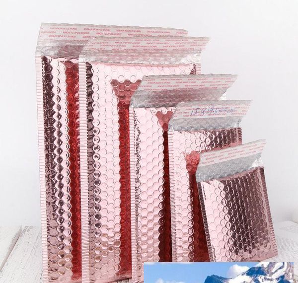 

rose gold bubble convelope пакет сумка розовая золотая фольга ударопрочный пузырь по почте с подарочной упаковкой свадьба bbybey garden2010
