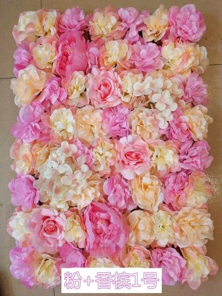 

decorative flowers & wreaths wedding 40x60cm dahlia hydrangea rose mixed wall artificial silk for arch decoration