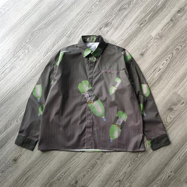 

2020fw cavempt c.e energy big shirt men women high-quality vintage shirts harujuku dress1, White;black