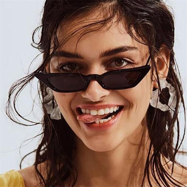 

ladies eyewear cat eye sunglasses women cute vintage brand small sun glasses female uv400 eyeglasses1, White;black