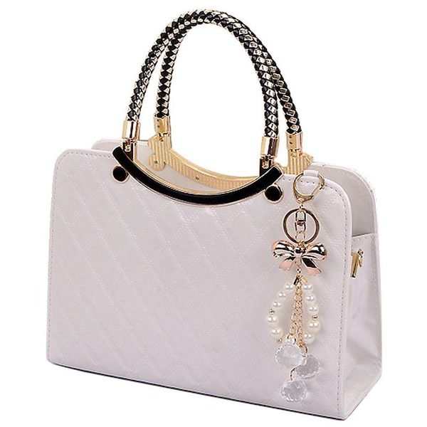 

tote new 2016 cute wholesale- bag fashion large pu leather tote shoulder bag handbag ladies messenger chain plaid a40-375 3ljmr mukk