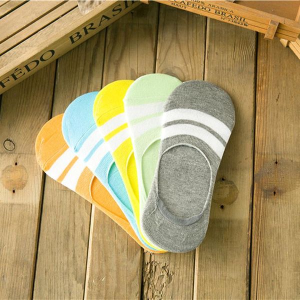 

socks & hosiery 2021 fashion casual women men cotton brief invisible slippers boy girl shallow mouth no show sock, Black;white