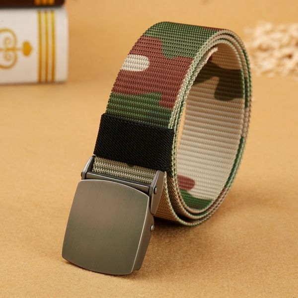 

uz9nf korean canvas cloth thickened nylon leisure men's belt elastic elastic and woven fabric canvas versatile fabric woven youth belt, Black;brown
