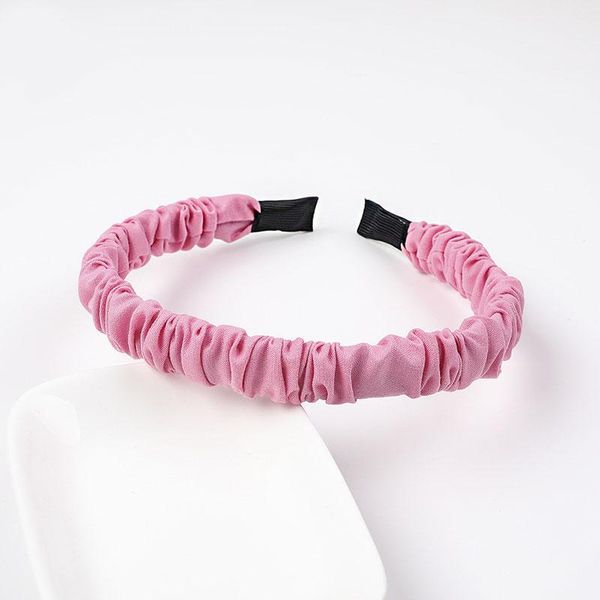 

1pcs cute hair hoop pure color soft hairbands candy color simple headband for women head hoop classic hair accessories q sqcdde