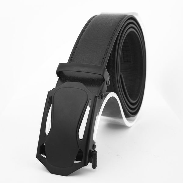 

men metal automatic buckle belt men's business casual pants belts wholesale designer belts versatile waistband jeans waist belt cz10130, Silver