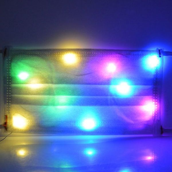 

for led rave 10 colors luminous men women face music party christmas halloween light up mask flashing 2021
